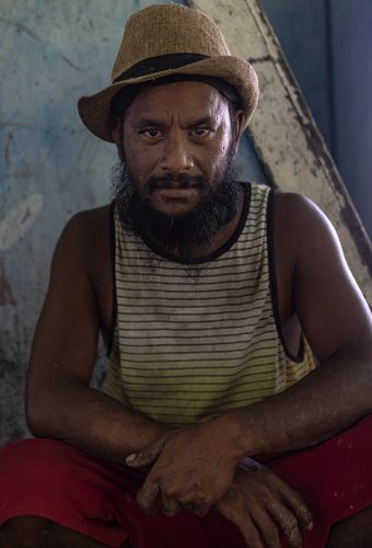 Ebadon island , Marshalls islands. July 2023, images of the tiny island of Ebadon where a community of 80 people live. Located 75 nautical miles from the capital Ebeye.